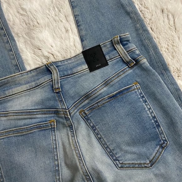 NWT Women Skinny Jeans | High-Rise Skinny Jeans | Light-Wash High Rise Jeans - Picture 7 of 13